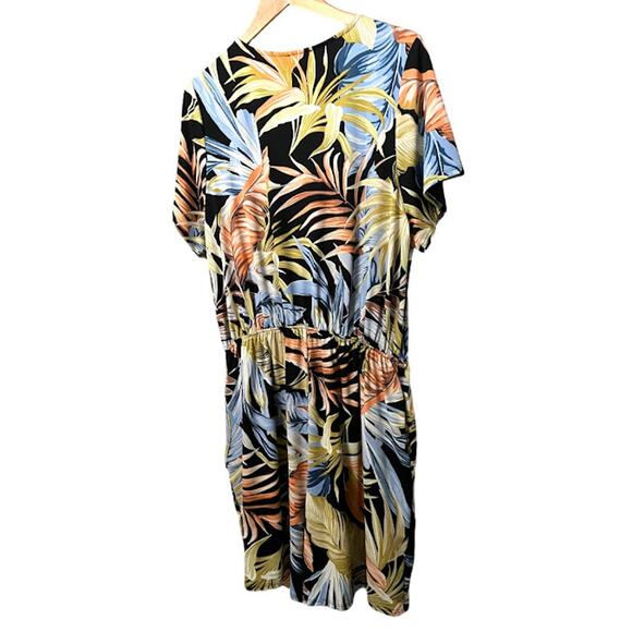 NWT 143 STORY BY LINE UP Drop Shoulder  Romper w/Elastic Waist Sizes 1XL-3XL - Picture 2 of 5